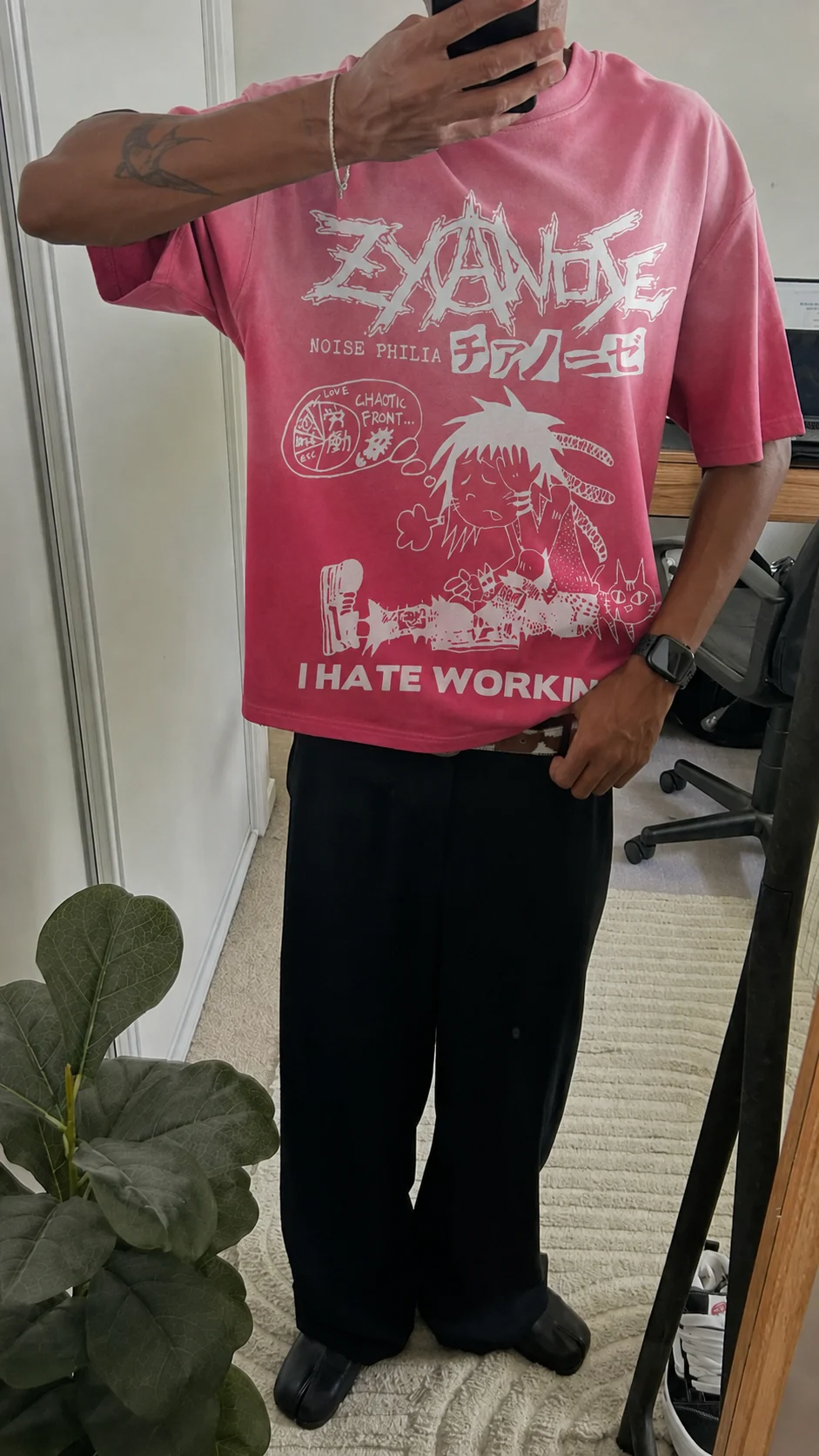 I hate working