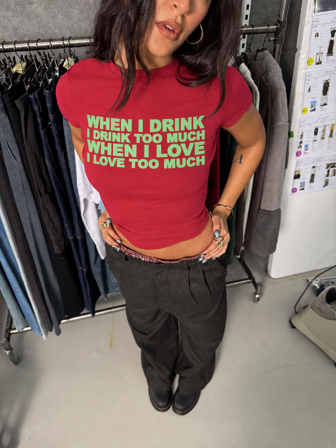 WHEN I DRINK WHEN I LOVE