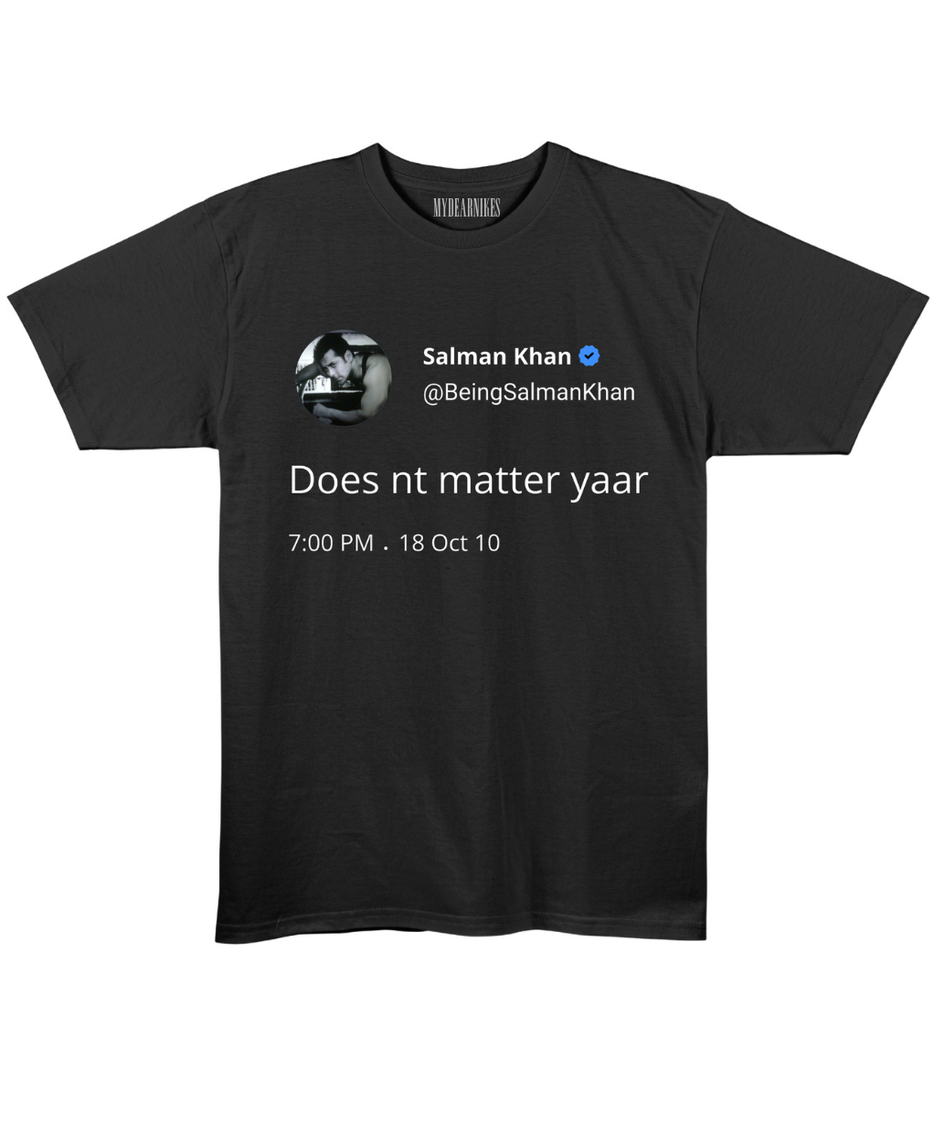 Does nt matter yaar