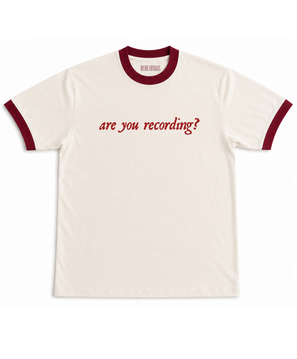 are you recording