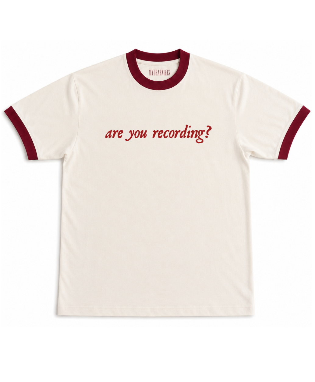 are you recording