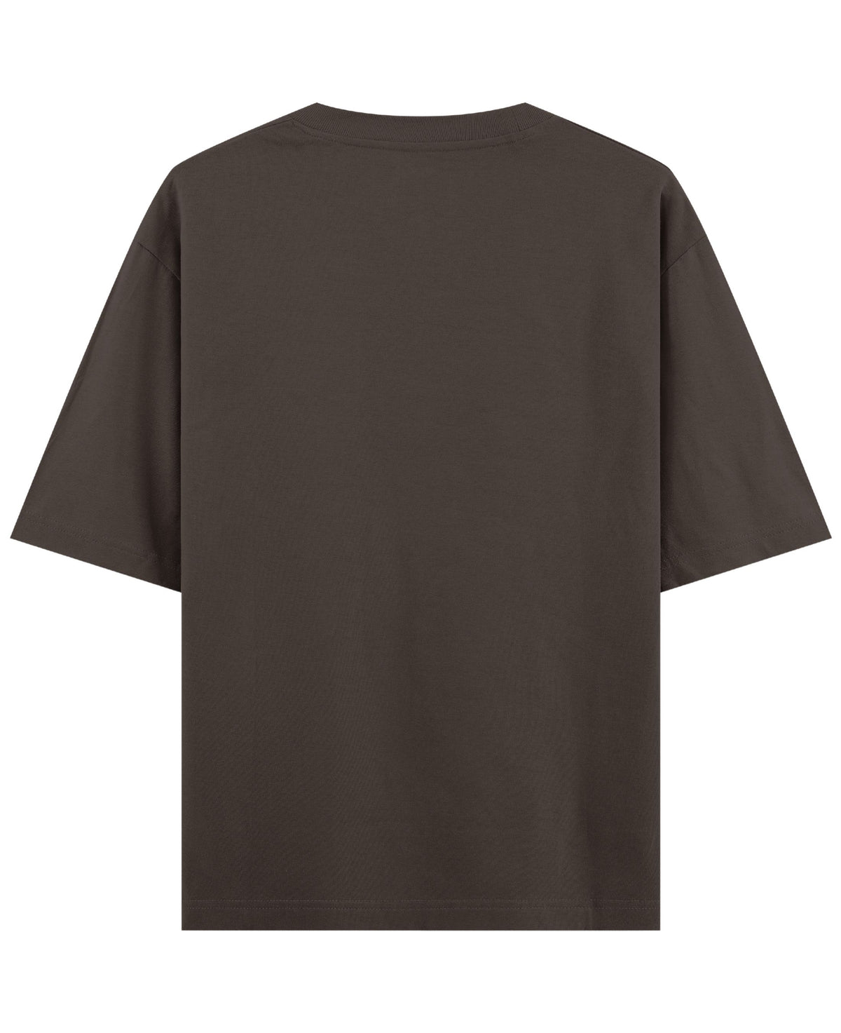 Coffee Oversized T-Shirt Back Design