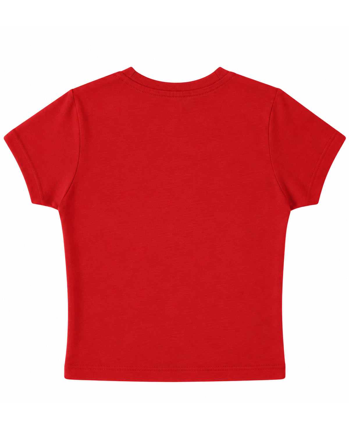Red Baby Tee Back Design