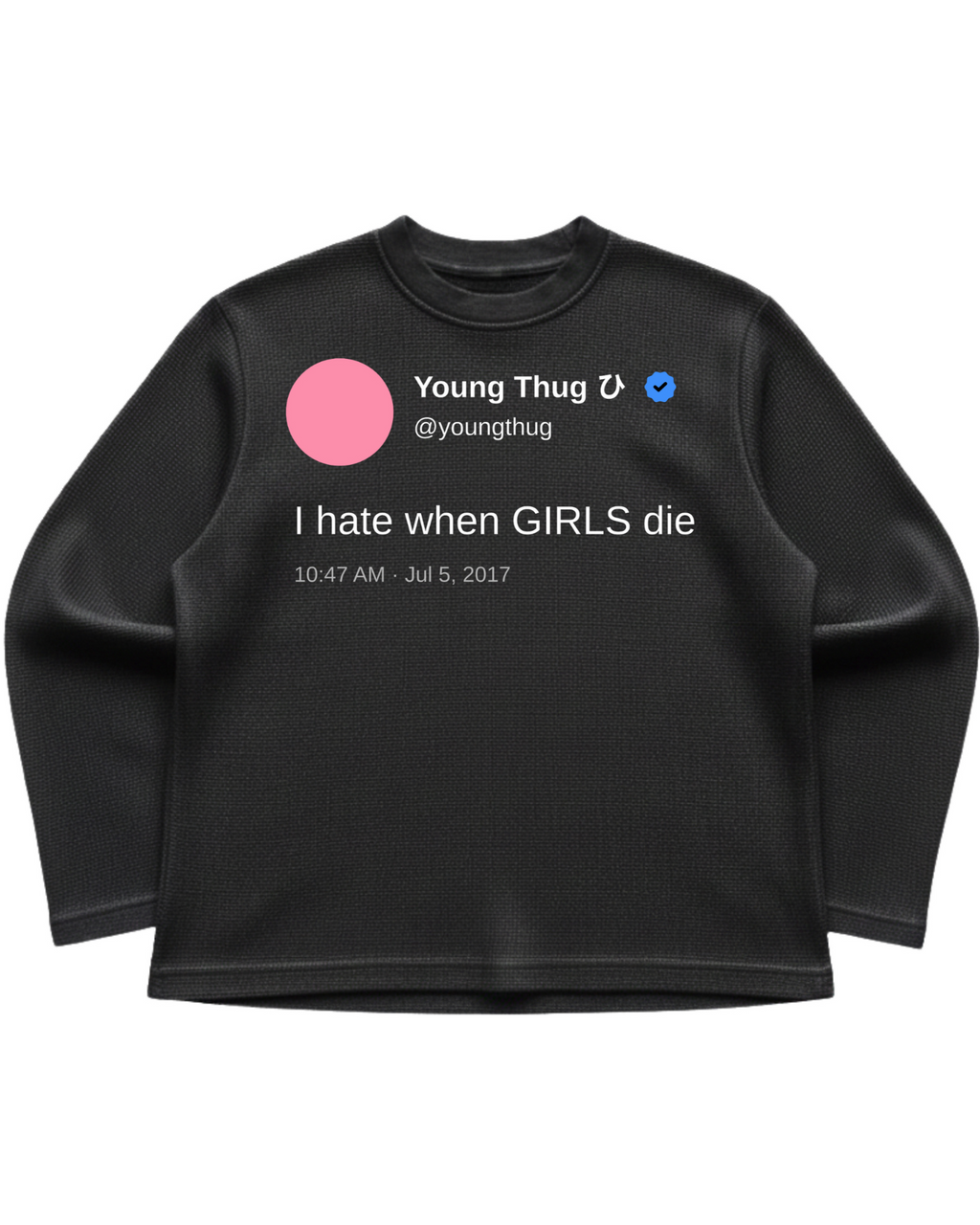 I hate when GIRLS die